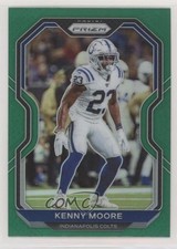 2020 Panini Prizm Green Prizm Kenny Moore #90 z7h