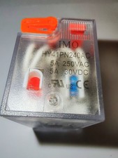 IMO HY41PN24AC Relay, 240V AC Coil, 5A switching, 4P DT ( 4PCO ) - Free Postage
