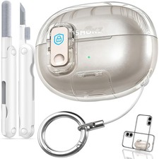 Wowwat for SHOKZ OpenDots ONE Case with Safety Lock  Phone A1-Clear White