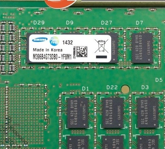 Samsung PC3-12800 (DDR3-1600) 32 GB Network Server Memory (RAM
