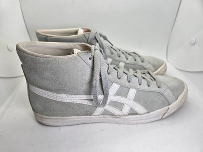 Asics Onitsuka Tiger Fabre Hi shoes Mens 9.5 Glacier Grey Suede Athletic Sneaker