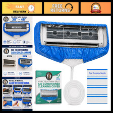 Mini Split AC Cleaning Kit - Reusable Waterproof Cover for 38-48in Units