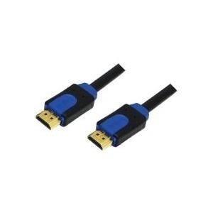 Logilink HDMI Kabel High Speed, mit Ethernet Kabel, 2,0m zur Übertragung von