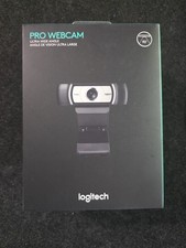 Logitech Webcam Pro Ultra Wide Angle HD 1080 Brand New Sealed Free Shipping US