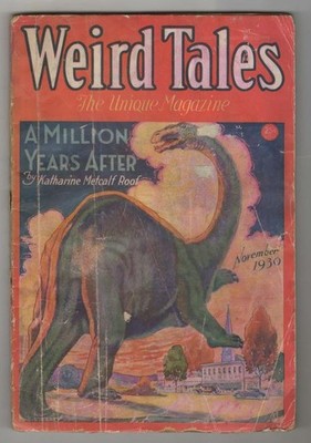 Weird Tales Nov 1930 C. C. Senf Cvr; R. E. Howard; King Kull; Quinn;