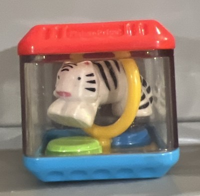 VINTAGE FISHER PRICE PEEK A BLOCKS SENSORY REPLACEMENT BLOCK CIRCUS TIGER