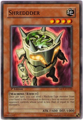 Shreddder - ABPF-EN030 - Common - Unlimited Edition - Heavily Played