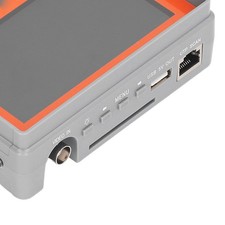 US Plug 4.3in HD Video Monitor Tester Portable Analog Coaxial AHD Video 2 In 1 C