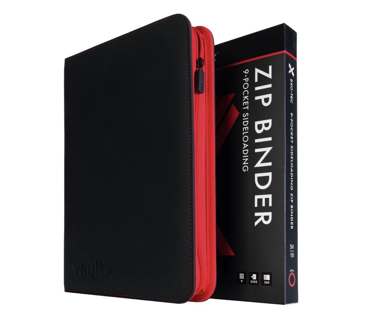 Vault X SV10 Destined Rivals 9 Pocket 1st Edition Binder Pokémon