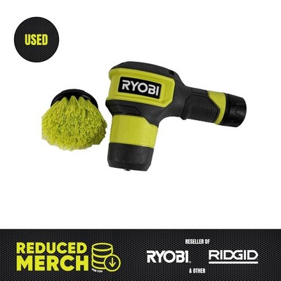 Ryobi Compact Size Power Scrubber Kit FVG51K Bare Tool No Battery Aw-38