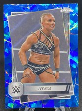 Ivy Nile 2025 Topps Chrome Sapphire Edition WWE Wrestling #93