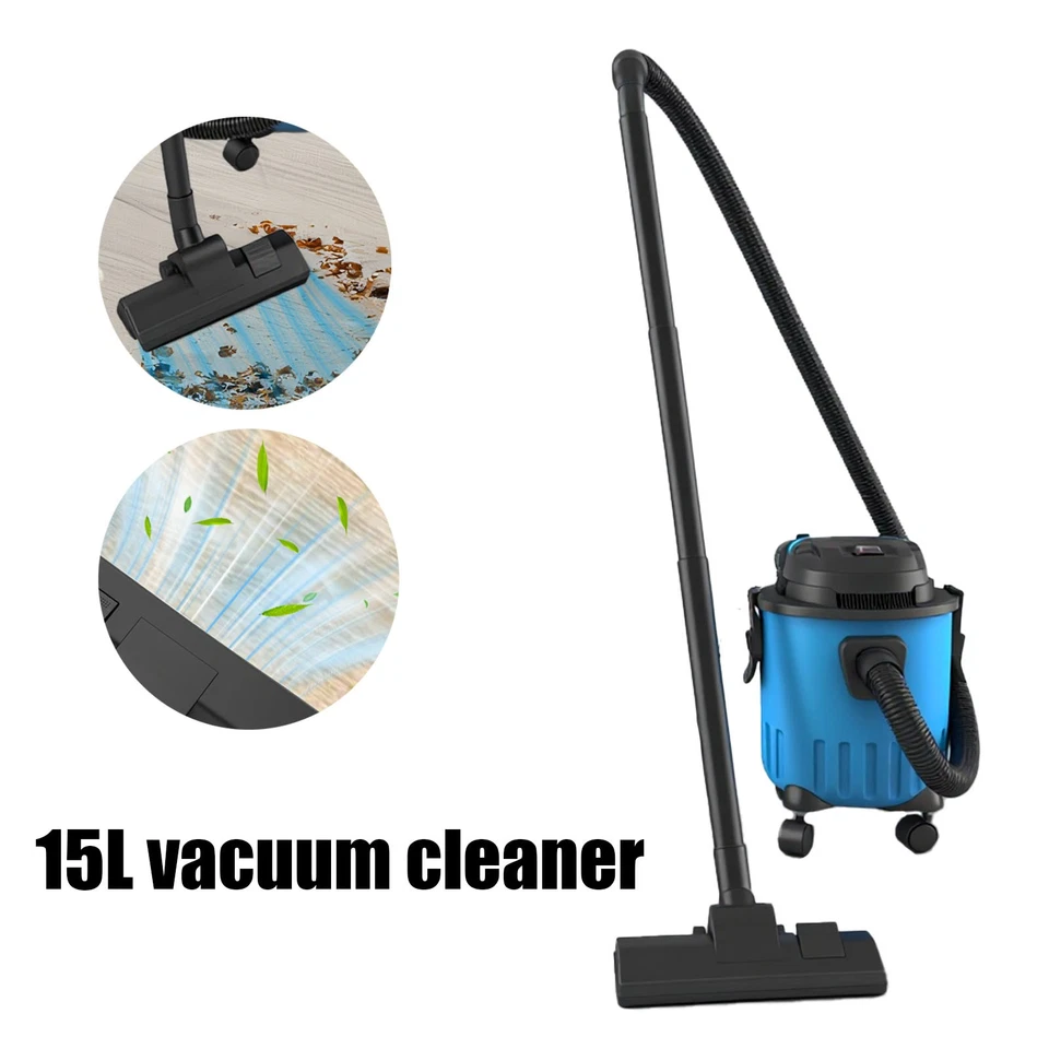 5400W 15L Staubsauger Nass Trocken Sauger Industriestaubsauger Mit Blasfunktion - Bild 2 von 4