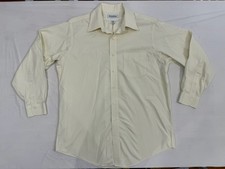 Brooks Brothers Shirt Mens 16-32/33 Yellow Button Up Long Sleeve Non Iron