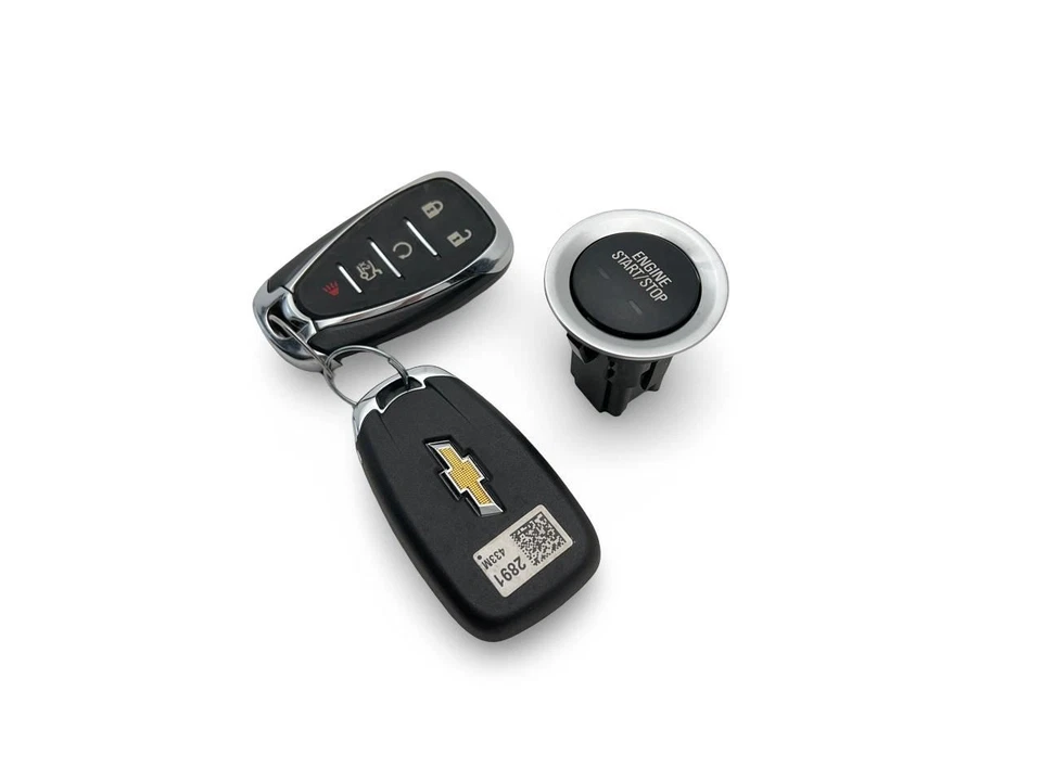 2019-2025 Chevrolet Malibu Ignition Push Button Switch With Key - Image 3 of 4