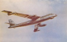 Boeing B-47 Stratojet U.S.Air Force Postcard Vintage c1950s Cold War Era  N