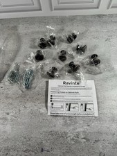 Ravinte 9 Round Cabinet Knobs 1 in Oil Rubbed...