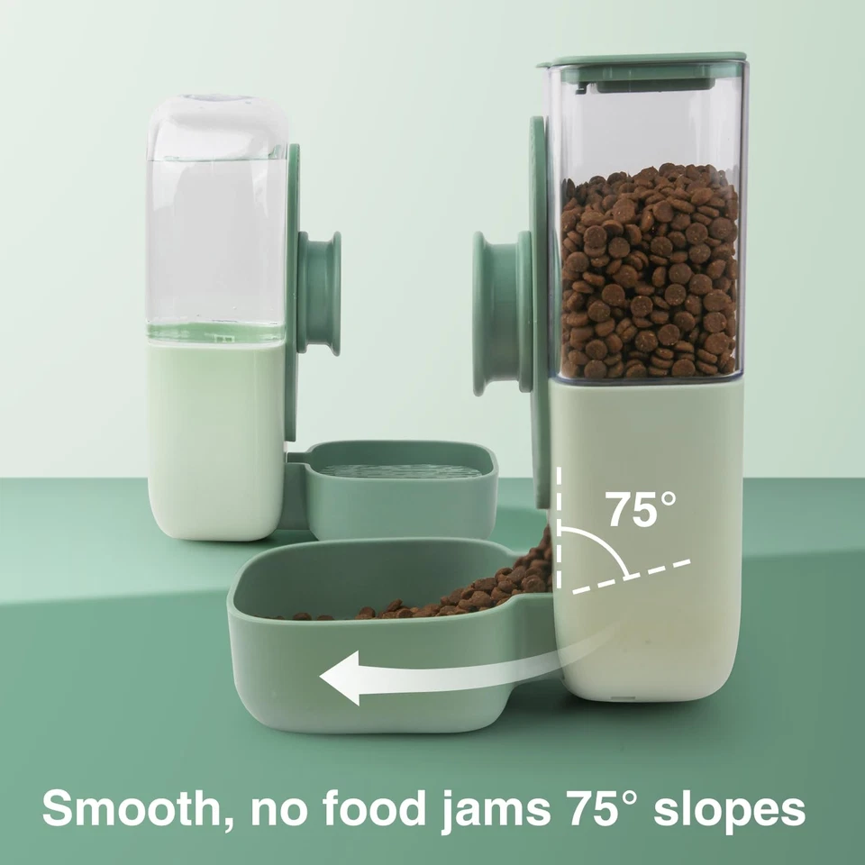 Distributeur Automatique de Nourriture à Suspendre Distributeur Eau pour Peti... - Photo 3/4