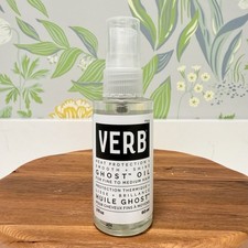 Verb Ghost Oil 2 oz 60ml Heat Protectant, Smooth & Shine For Fine to Medium Hair
