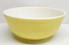 Vintage PYREX Primary YELLOW Mixing Nesting Bowl Large #404 4Qt  Free Shipping