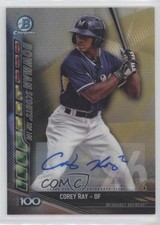 2017 Bowman Chrome Bowman Scouts Top 100 Auto 2/50 Corey Ray #BTP-26 Auto 0w47
