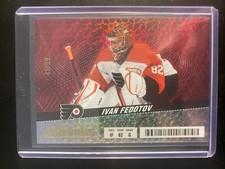 Ivan Fedotov 2024-25 Upper Deck Credentials Debut Ticket Access Red /99 RC #140