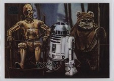 2024 Chrome Star Wars Galaxy C-3PO R2-D2 Wicket W Warrick Friends Forever 1bf5