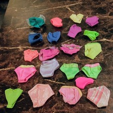 Vintage Barbie 1998-2005 Bikini / Shorts / Bottoms Lot Swim Wear