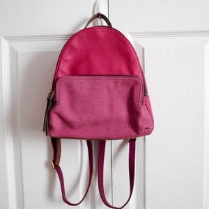 Sac à Dos FOSSIL Parker - Light Lilac - Neuf - Cuir De Vache