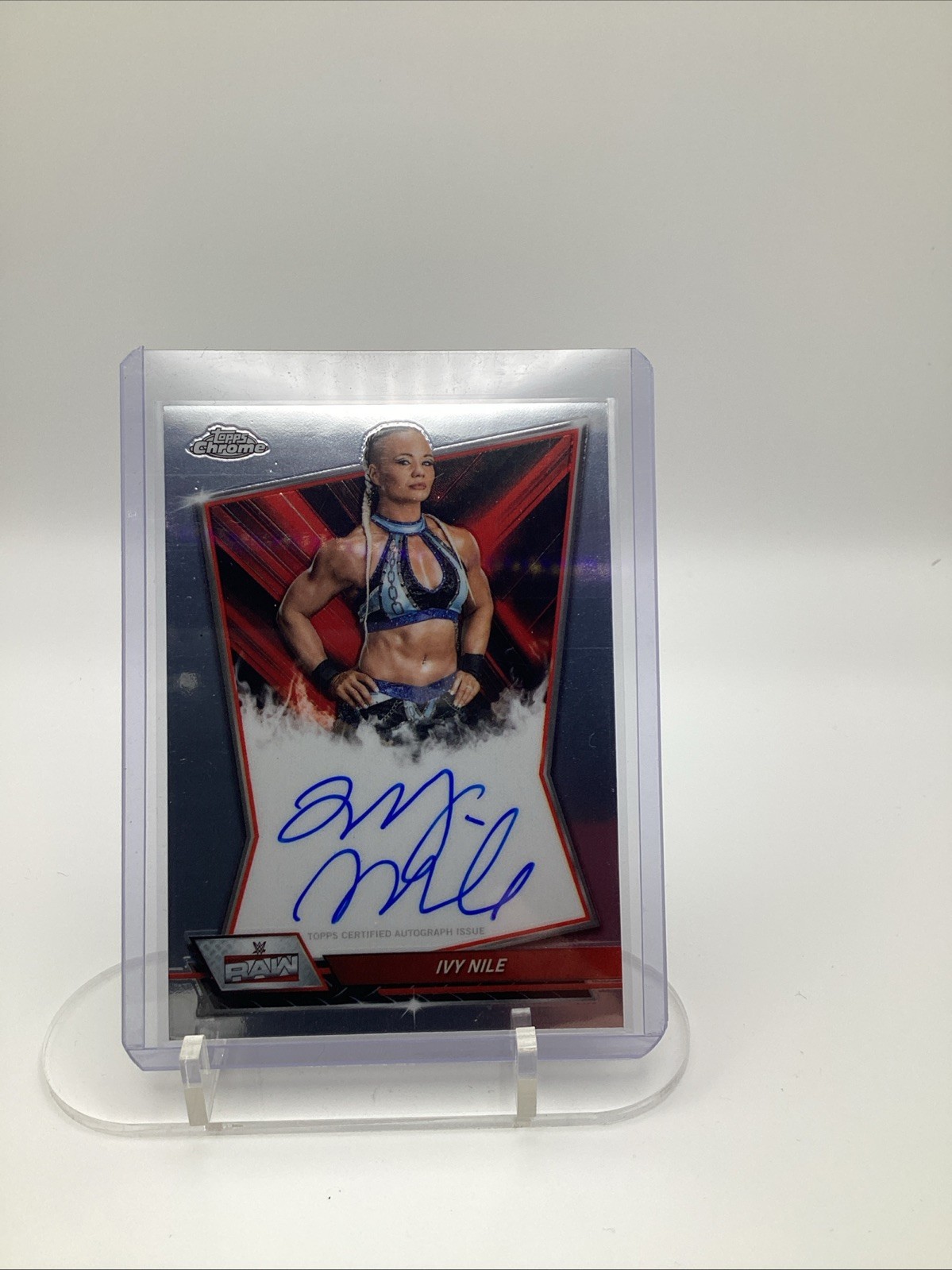 2026 Topps Chrome WWE - Ivy Nile Auto Base RBA-IVY