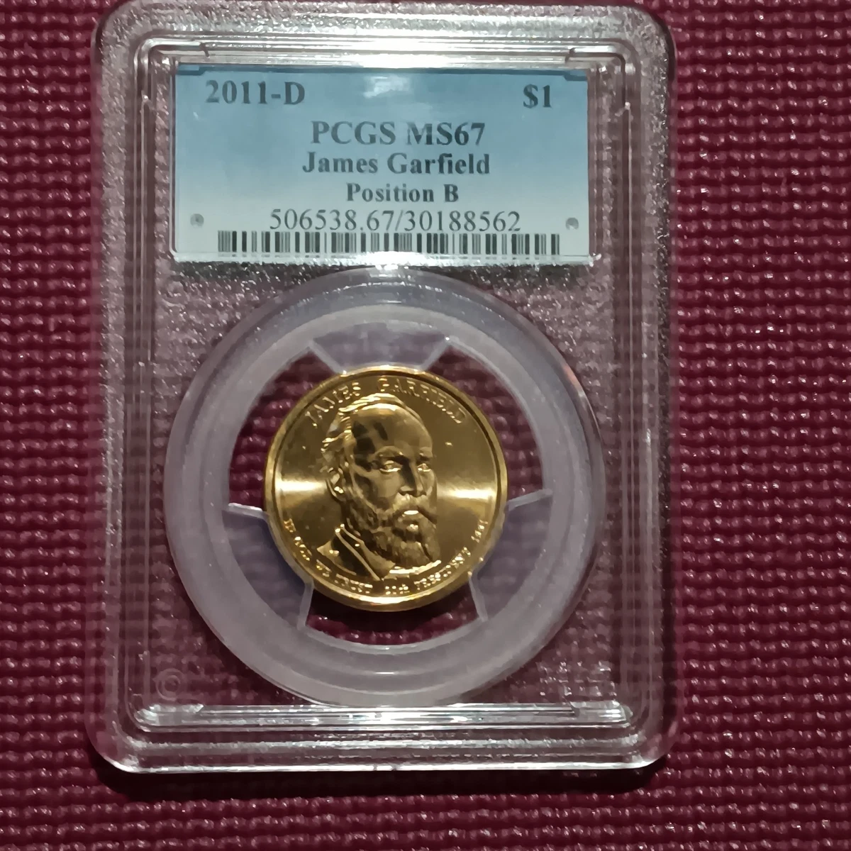 Grade MS 67 NGC 2011 Presidential Dollar Coins (2007-Now) for sale