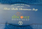 Dept 56 Christmas Snow Village Silver Bells Shop Lighted 55040 Complete Gift Set — photo 3