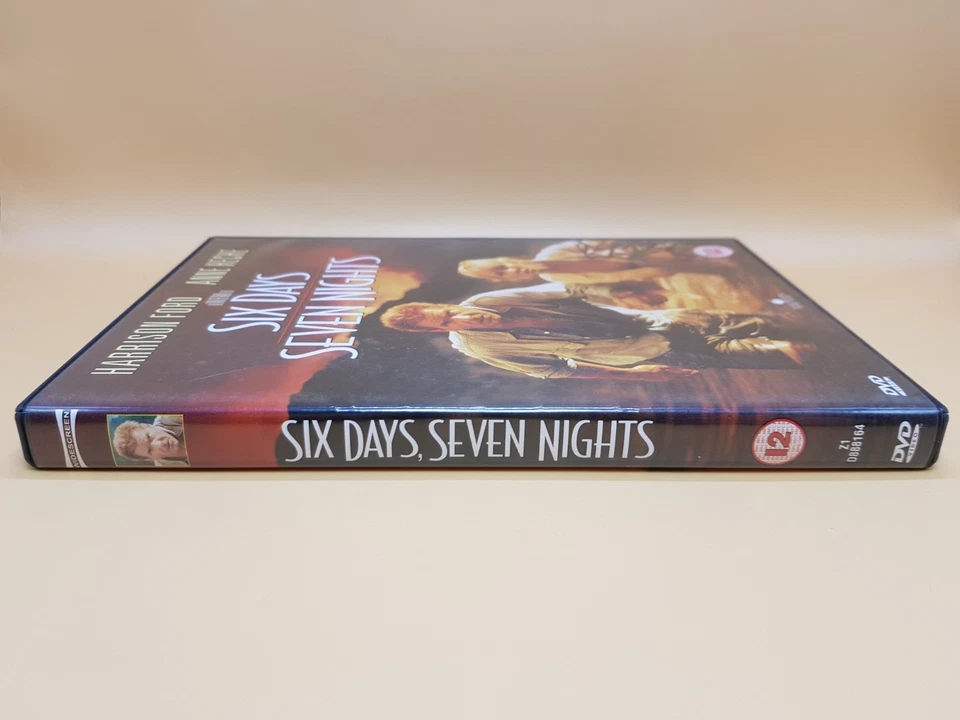 Six Days Seven Nights DVD 1999 Touchstone Pictures Harrison Ford Anne Heche - Image 4 of 4