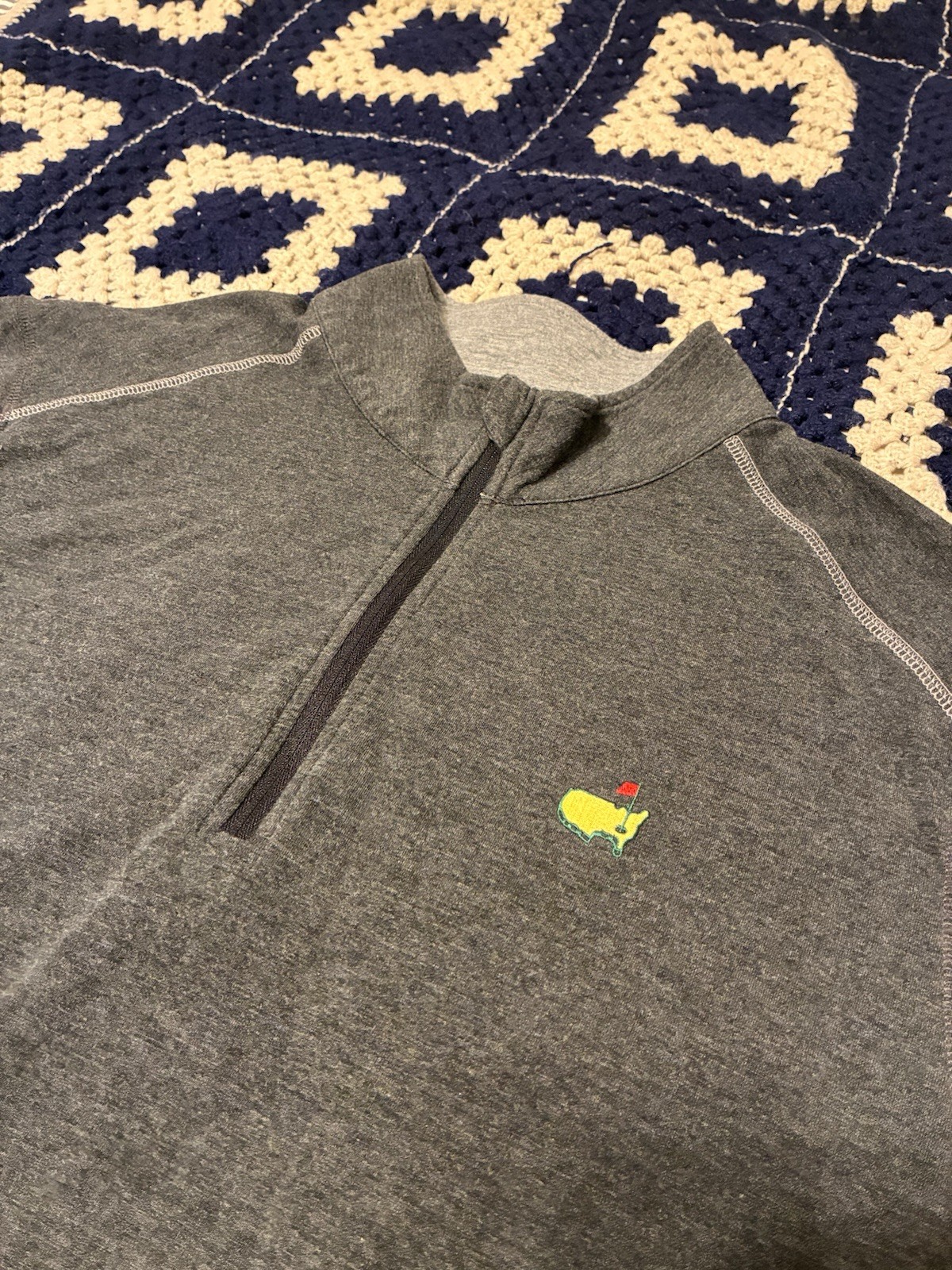 Masters Tech Pullover Men's Medium Black Performa… - image 2