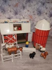 Vintage Little People Fisher Price Family Play Farm Silo &  Accessories 915 1967