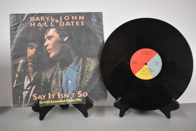 DARYL HALL & JOHN OATES SAY IT ISN'T SO +2  12'' SINGLE UK 1983 RCA EX/EX