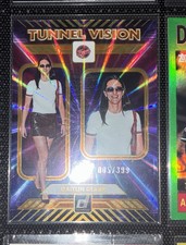 2025 Panini Donruss WNBA - Tunnel Vision Caitlin Clark #1 Orange Laser /399