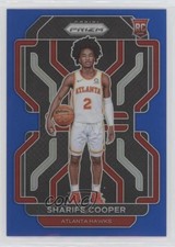 2021-22 Panini Prizm Blue Prizm 75/199 Sharife Cooper #280 pe8