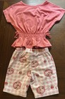 Strawberry Shortcake Kids 2 Piece Outfit Size 2T Shirt Shorts Set — photo 3