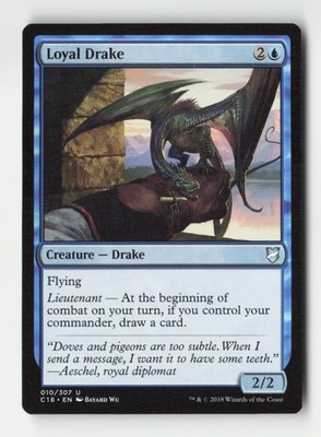 Loyal Drake Commander 2018 #10 Uncommon