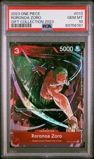 2023 ONE PIECE GIFT COLLECTION 2023 013 RORONOA ZORO PSA 10