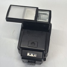 Canon Speedlite 199A Shoe Mount Flash w Filter  Case Japan Good Condition