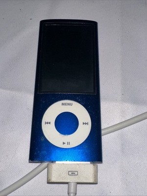 Apple iPod Nano 5th Gen 8GB Blue Working | eBay
