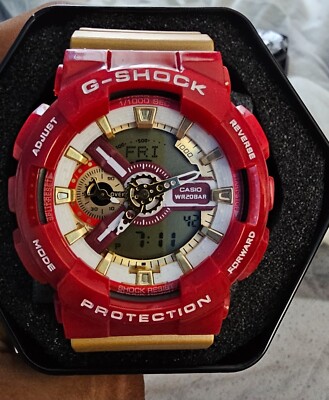 CASIO G-SHOCK GA-110CS-4A  Analog-Digital Iron Man Limited Edition