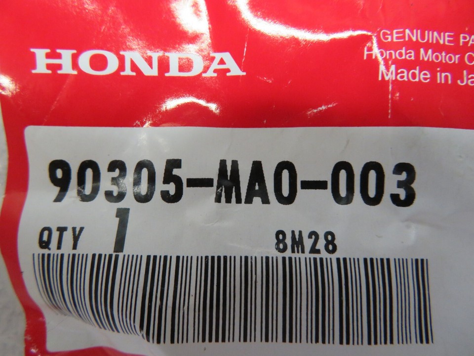 Honda New Self-lock Axle Nut (16mm) 90305-MA0-003 Fits Many Models | eBay