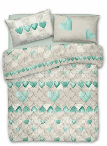 Trapunte e copriletti verde