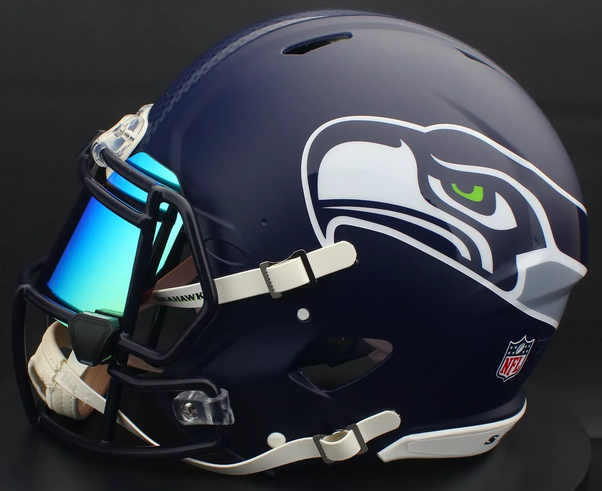 SEATTLE SEAHAWKS NFL Gameday AUTHENTIC Football Helmet w Eye
