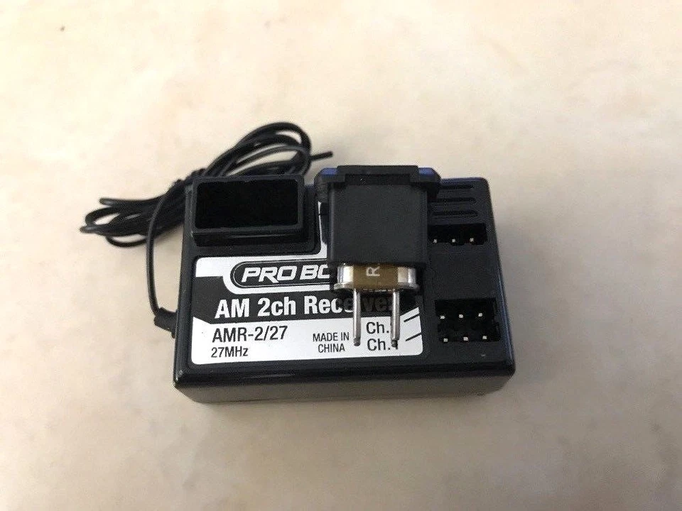 ProBoat 2 Channel 27mhz AM Receiver RC compatible # PRB8023  PRB8021 PRB8040 - Image 3 of 4