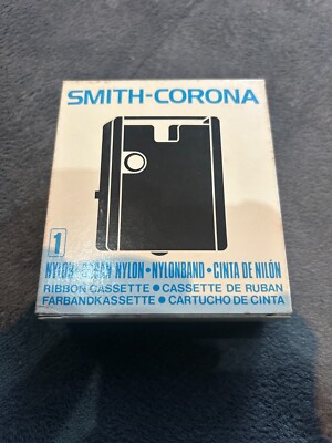 Smith Corona Nylonband - Schwarz 200 (NEU) Kostenloser Versand + Verpackung