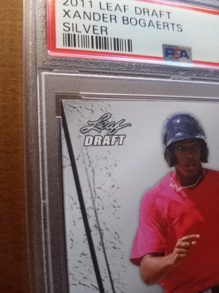 Leaf Draft Silver Xander Bogaerts #39 2011 - PSA 9 como nuevo Foto 3 de 4
