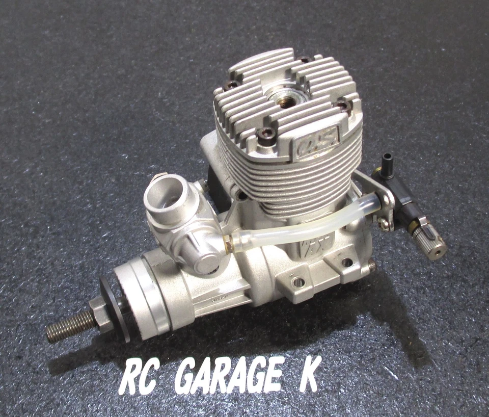 O.S. MAX-46AX R/C Airplane 2 stroke glow engine with muffler, used f/s - Image 2 of 4